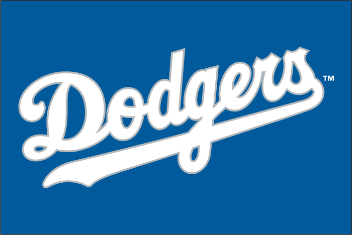 Los Angeles Dodgers 2007-2008 Batting Practice Logo iron on transfers for clothing